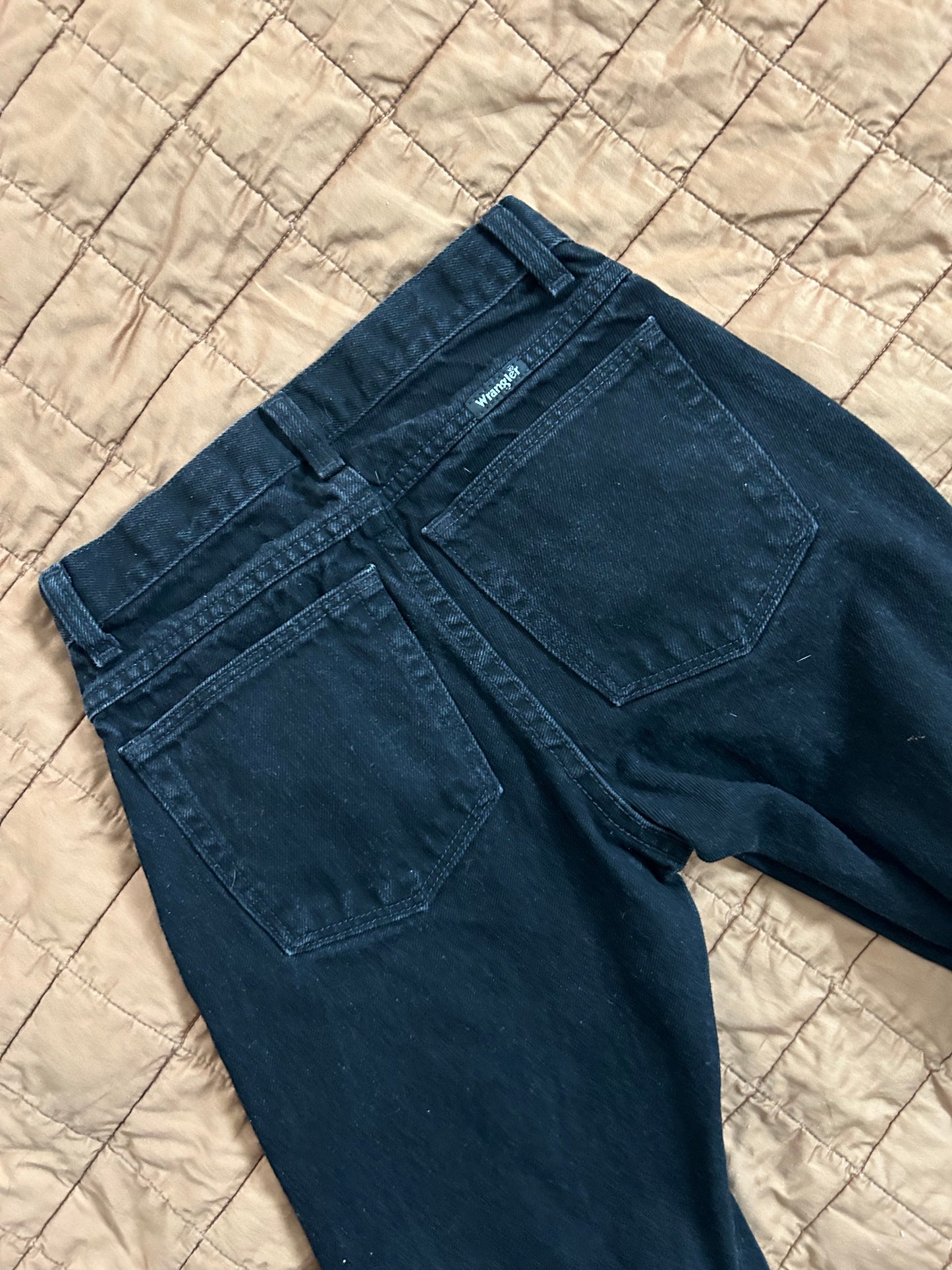 Black Wrangler Denim