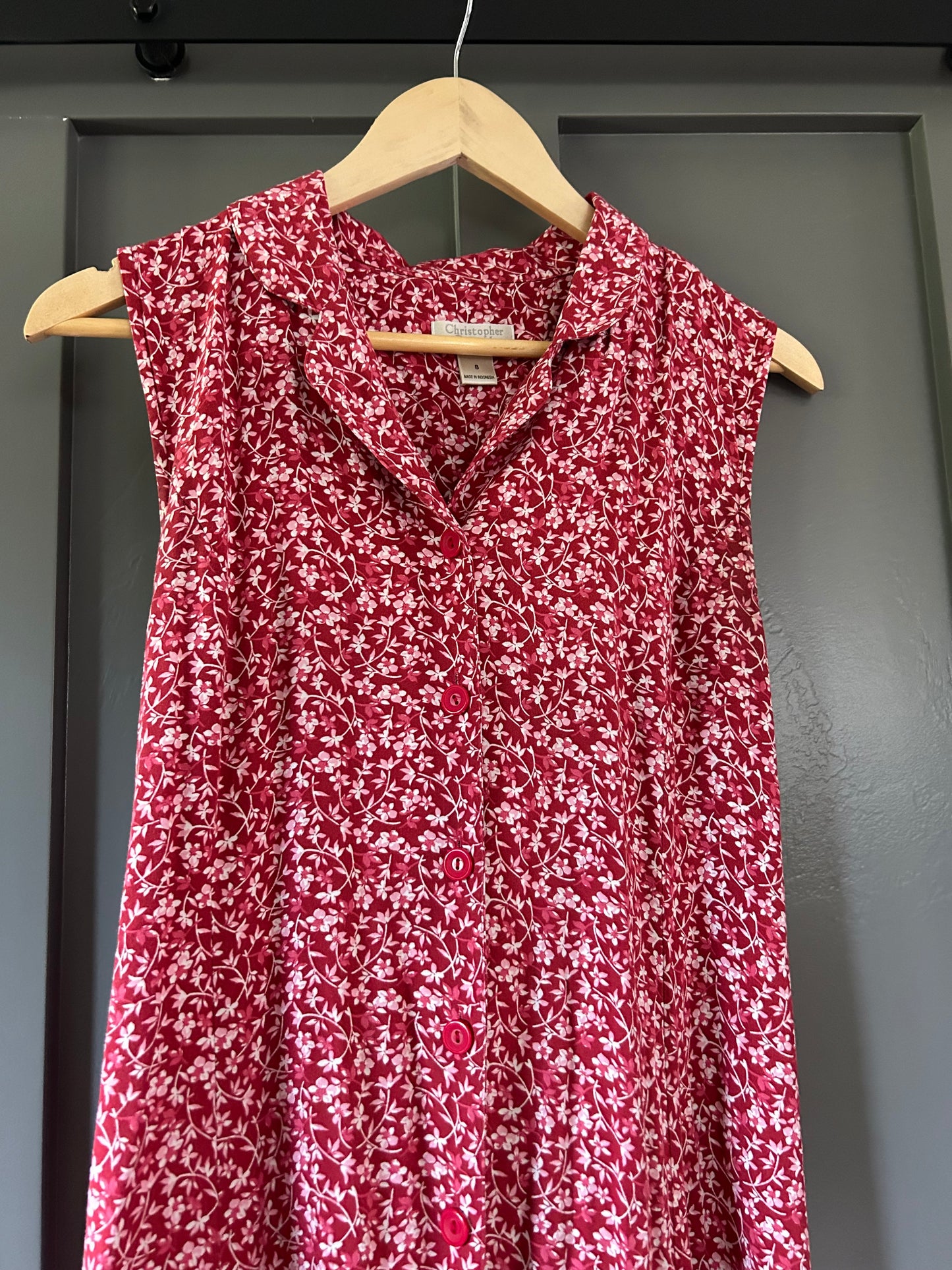 Vintage Ditsy Floral Dress