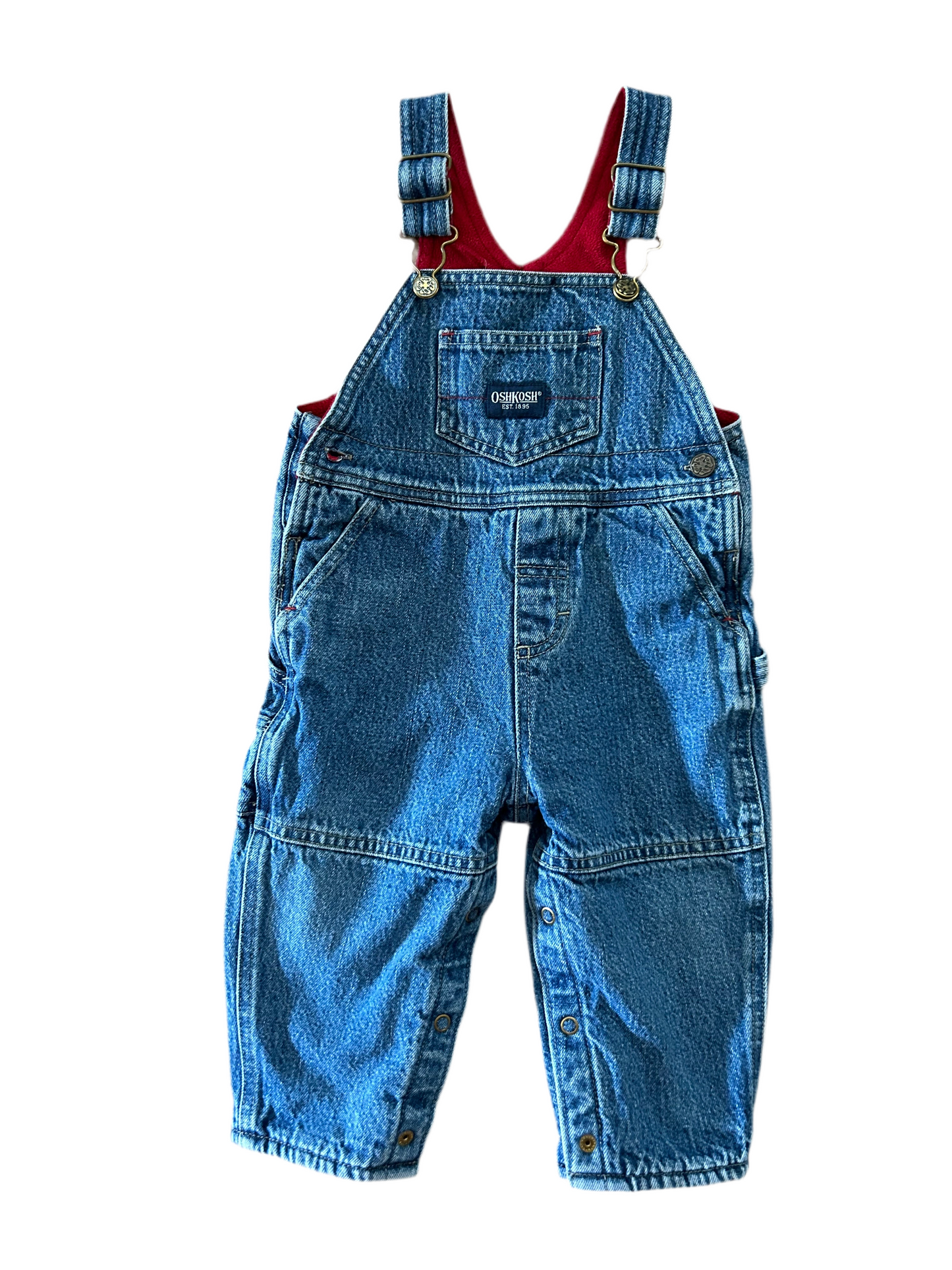 Kid’s Vintage Lined Overalls