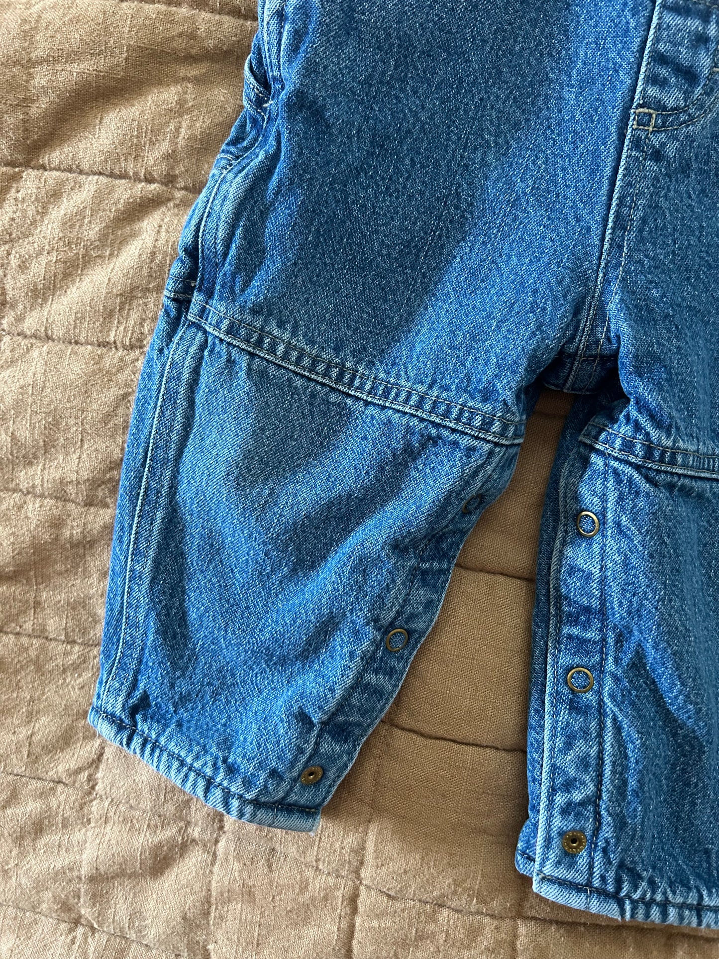 Kid’s Vintage Lined Overalls