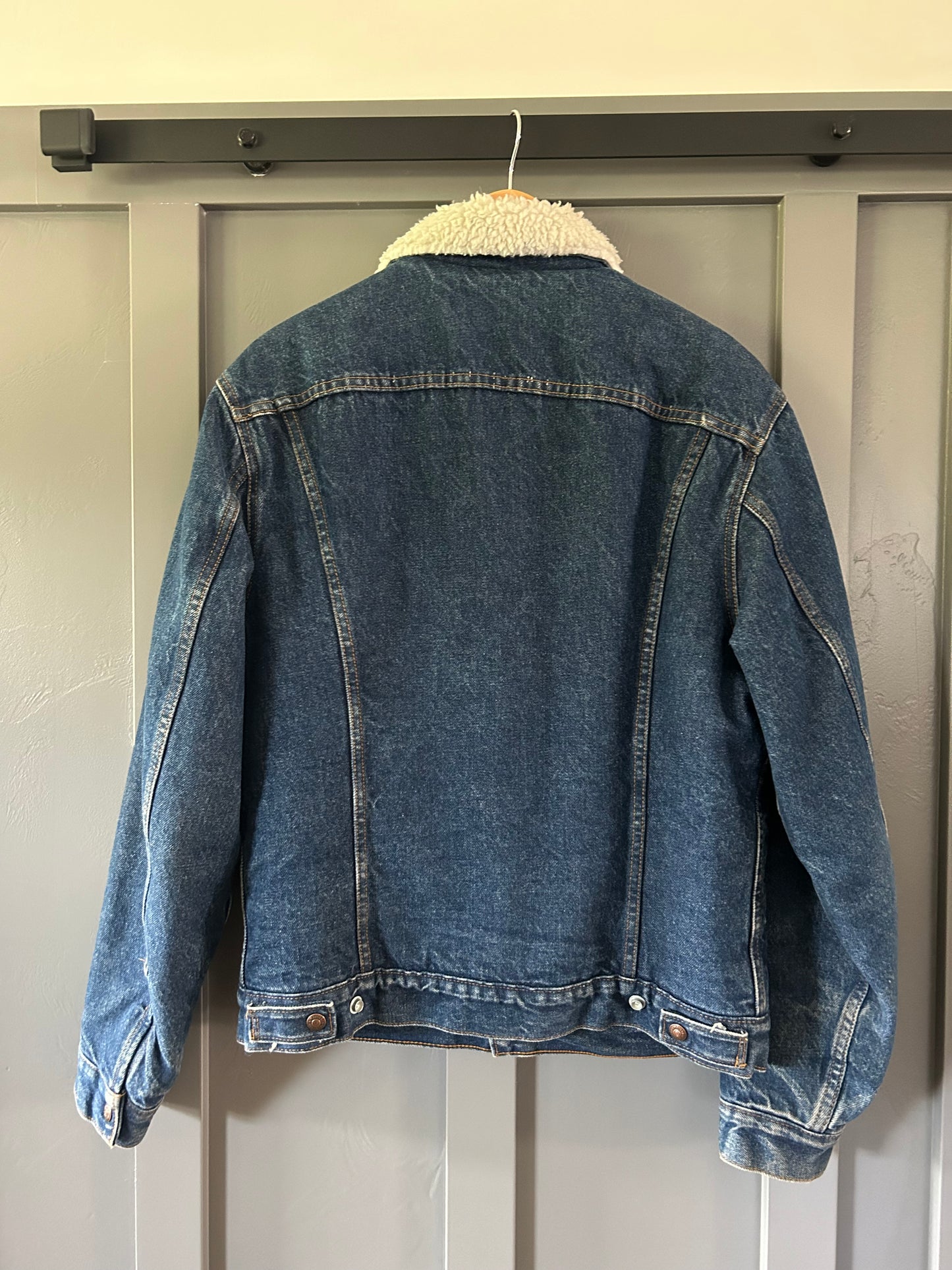 80s Sherpa Jean Jacket