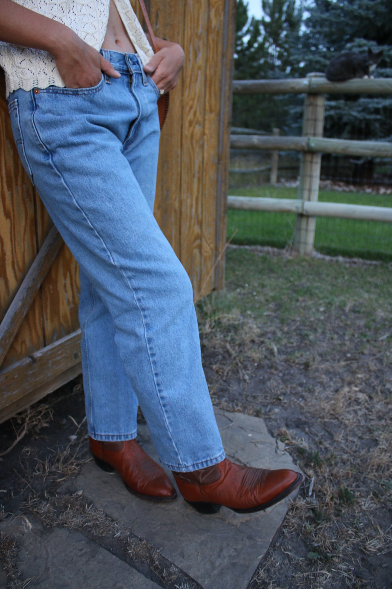 90s Vintage Cowgirl Boot