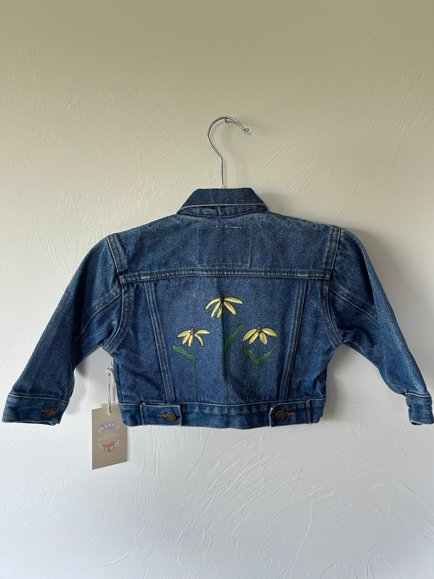 Black Eyed Susan Denim Jacket