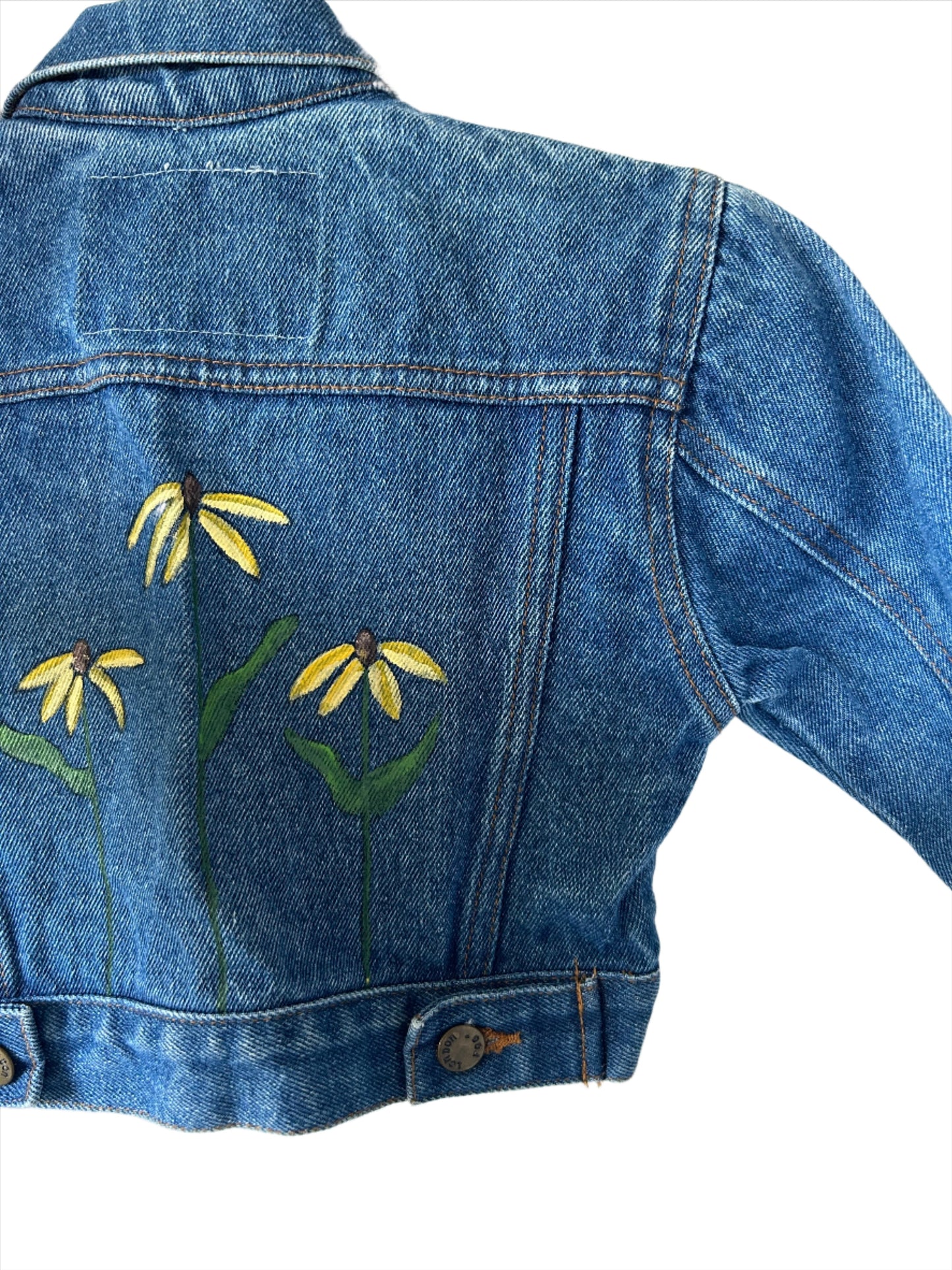 Black Eyed Susan Denim Jacket