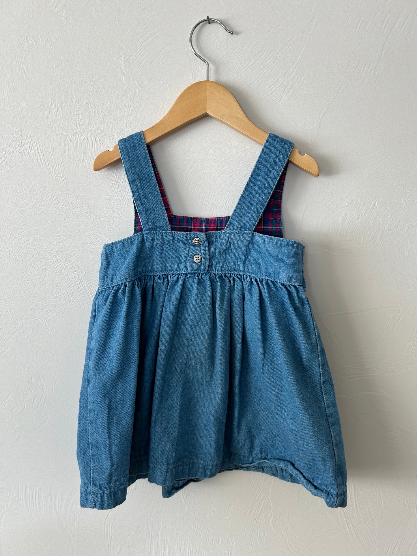 Vintage Denim Heart Dress